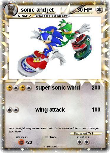 Pokemon sonic and jet