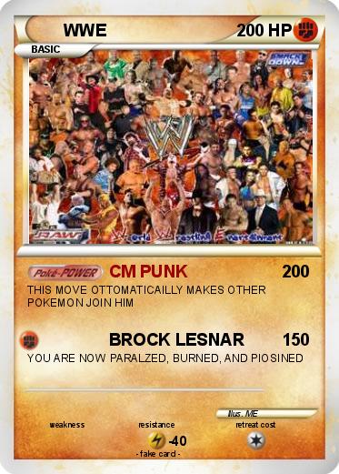 Pokemon WWE