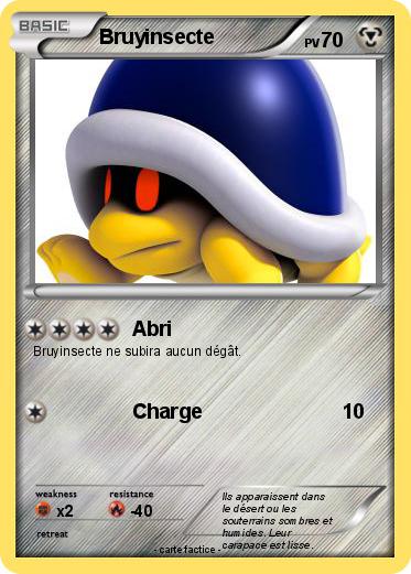 Pokemon Bruyinsecte