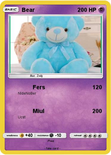 Pokemon Bear