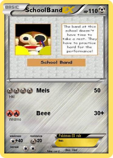 Pokemon SchoolBand