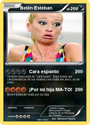 Pokemon Belén Esteban