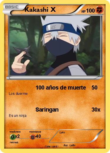 Pokemon Kakashi X