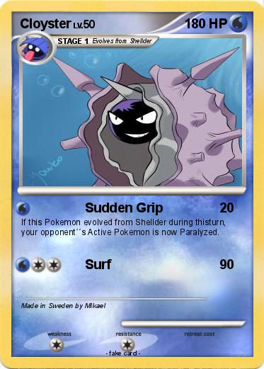 Pokemon Cloyster