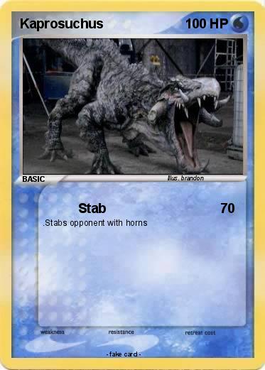 Pokemon Kaprosuchus