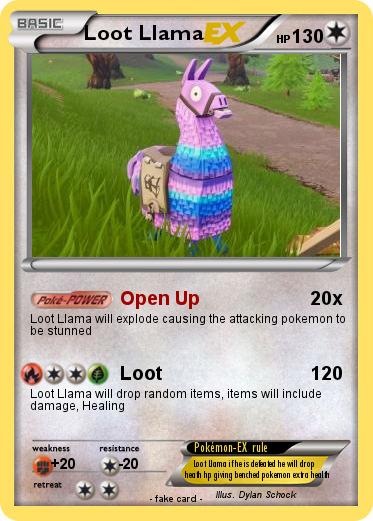 Pokemon Loot Llama
