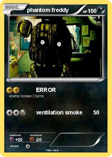 Pokemon phantom freddy