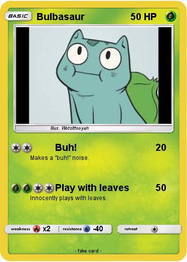 Pokemon Bulbasaur