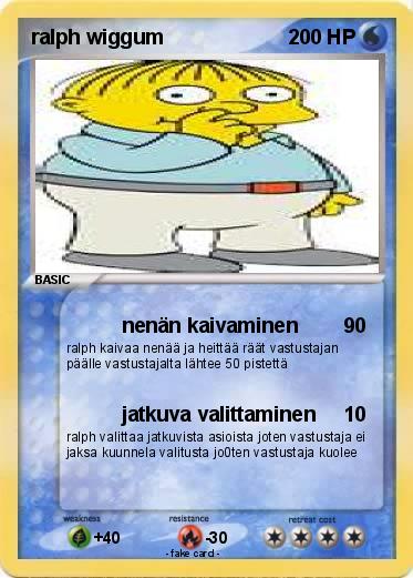 Pokemon ralph wiggum