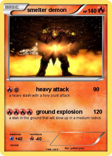 Pokemon smelter demon
