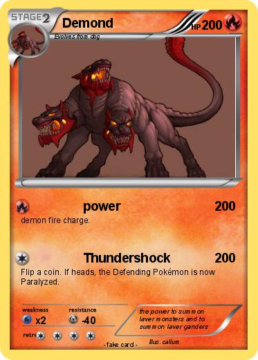 Pokemon Demond