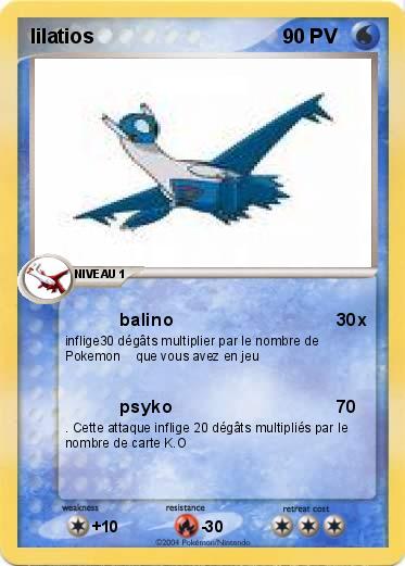 Pokemon lilatios