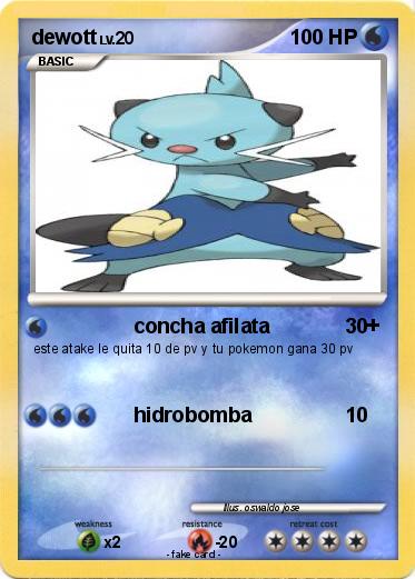 Pokemon dewott