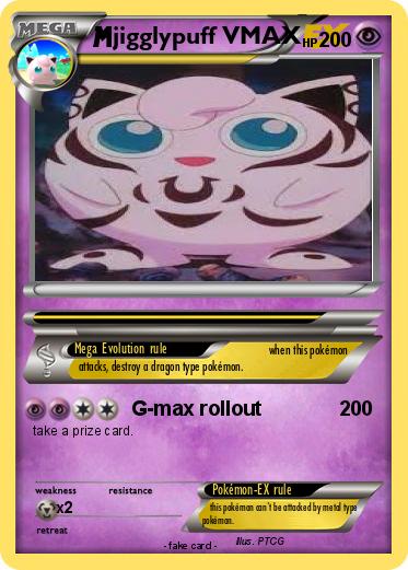 Pokemon jigglypuff VMAX