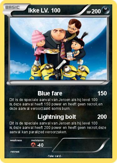 Pokemon Ikke LV. 100