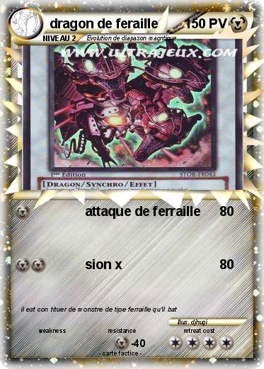 Pokemon dragon de feraille