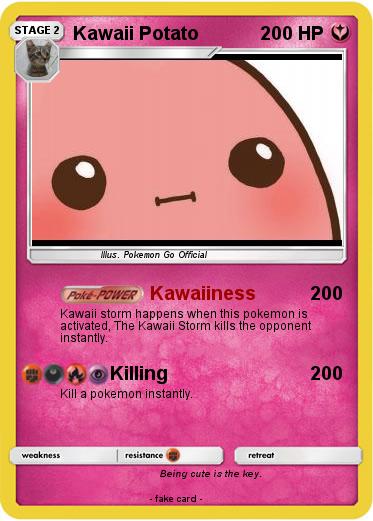 Pokemon Kawaii Potato