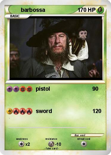 Pokemon barbossa