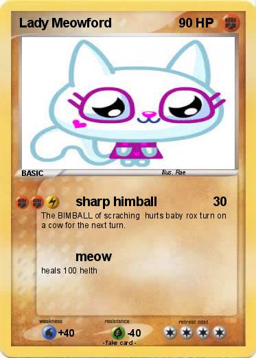 Pokemon Lady Meowford