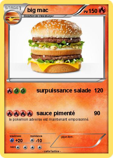 Pokemon big mac