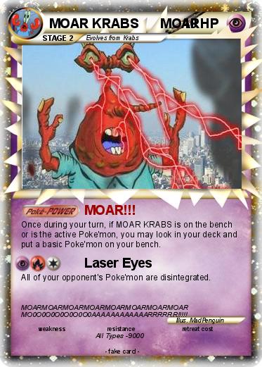 Pokemon MOAR KRABS      MOAR