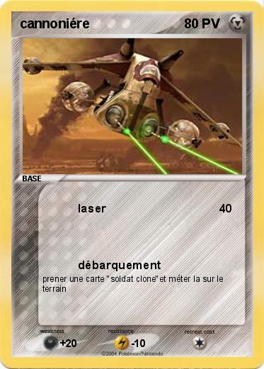 Pokemon cannoniére
