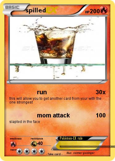 Pokemon spilled