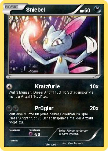 Pokemon Sniebel