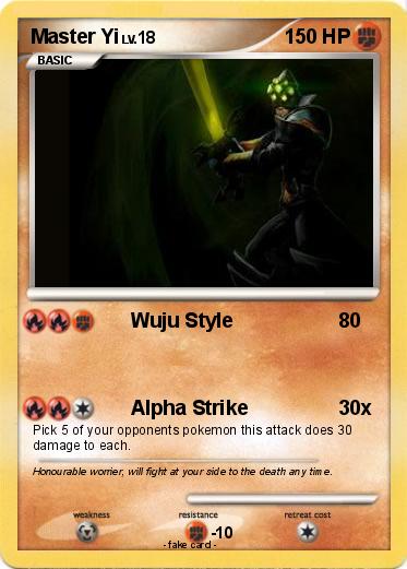 Pokemon Master Yi