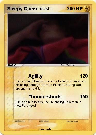 Pokemon Sleepy Queen dust