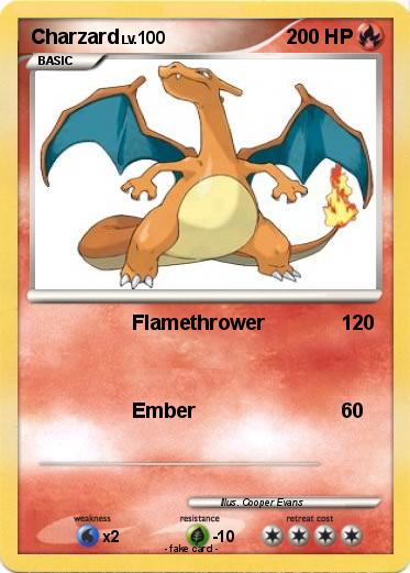 Pokemon Charzard