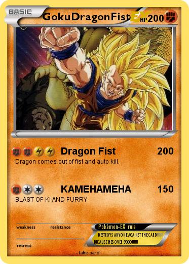 Pokemon GokuDragonFist