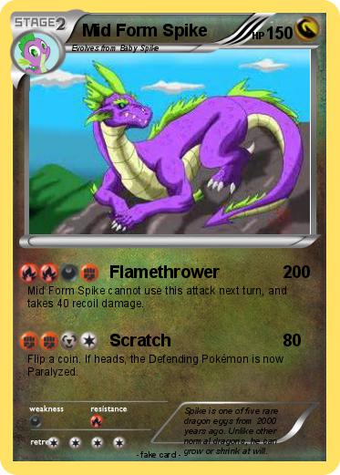 Pokemon Mid Form Spike