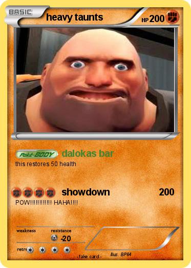 Pokemon heavy taunts