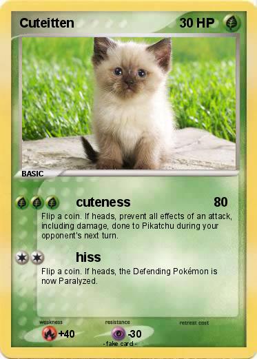 Pokemon Cuteitten