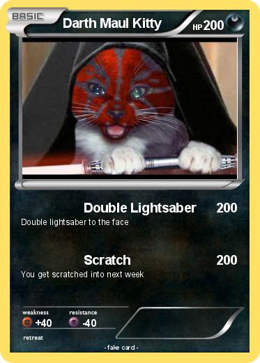 Pokemon Darth Maul Kitty