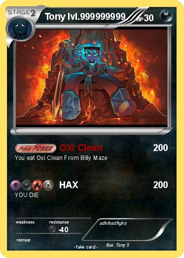 Pokemon Tony lvl.999999999