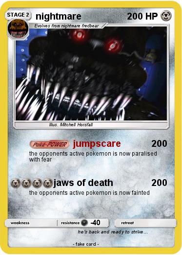 Pokemon nightmare