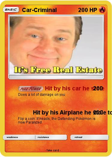 Pokemon Car-Criminal