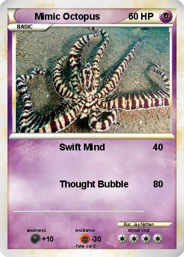 Pokemon Mimic Octopus