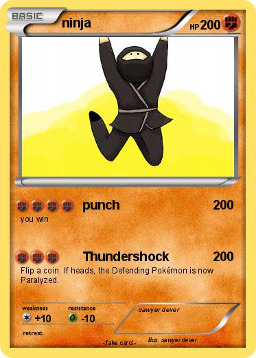 Pokemon ninja