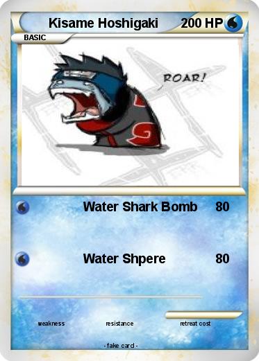 Pokemon Kisame Hoshigaki