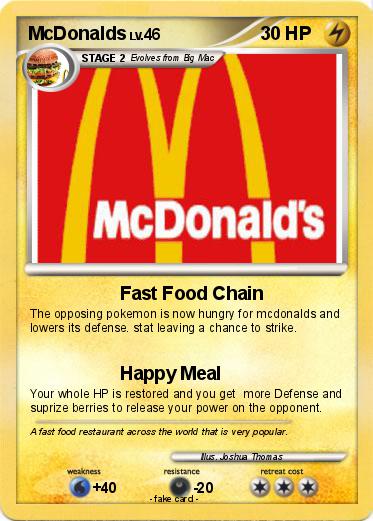 Pokemon McDonalds