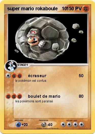 Pokemon super mario rokaboule   10