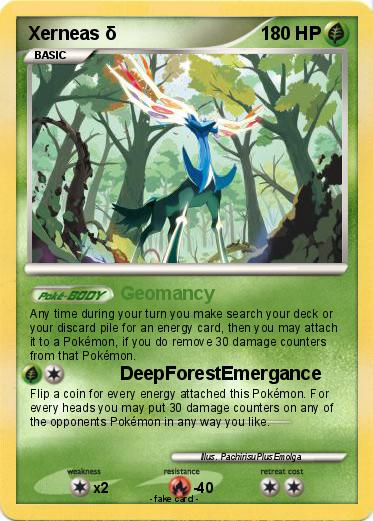Pokemon Xerneas δ