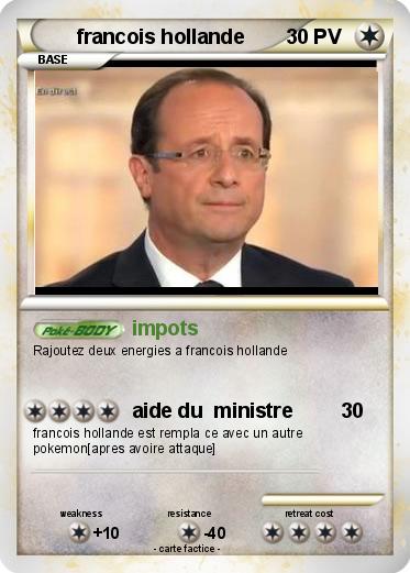 Pokemon francois hollande