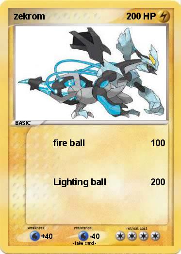 Pokemon zekrom