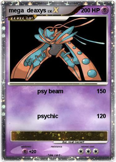 Pokemon mega  deaxys