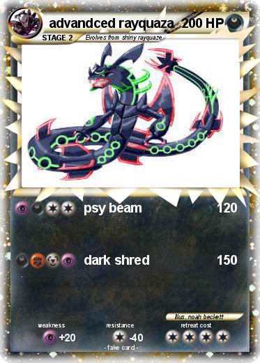 Pokemon advandced rayquaza