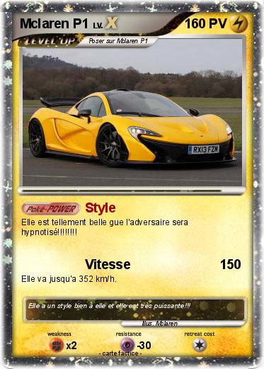 Pokemon Mclaren P1